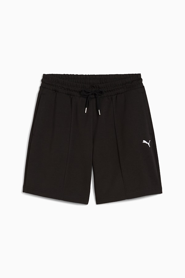 WARDROBE ESS Relaxed Long Line 8" Shorts Women, PUMA Black, extralarge